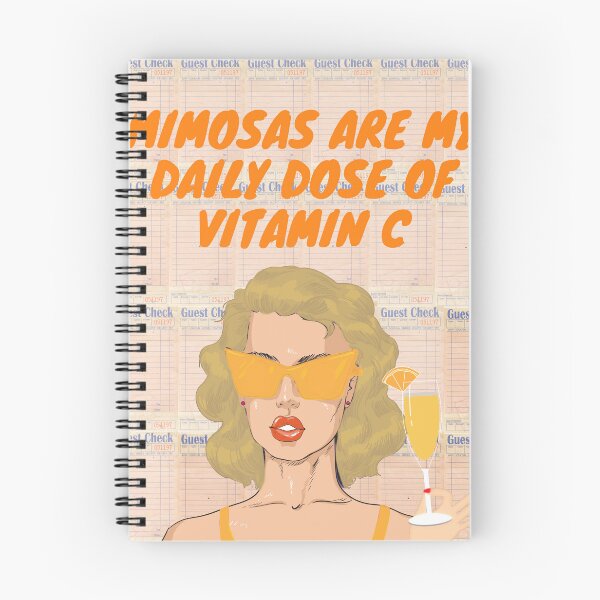 Item preview, Mimosa Guest Check Art designed and sold by Paige Glasgow.