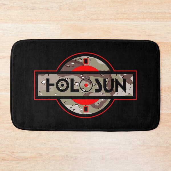 Item preview, Holosun Red Dot Scope Sight Badge Patch Logo - Camo Desert designed and sold by Warhawk Designs.