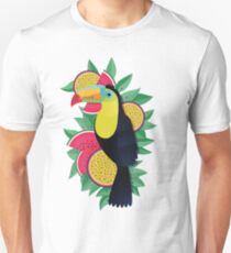 Tropical toucan Unisex T-Shirt