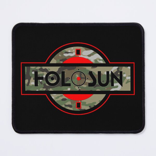 Item preview, Holosun Red Dot Scope Sight Badge Patch Logo - Camo Multicam designed and sold by Warhawk Designs.