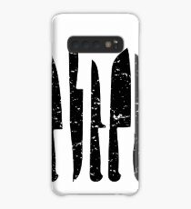 Black chef's knives deisgn Case/Skin for Samsung Galaxy