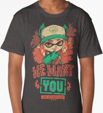 We Want You! Long T-Shirt