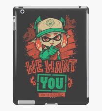 Vinilo o funda para iPad We Want You!
