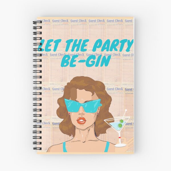 Item preview, Gin Guest Check Art designed and sold by Paige Glasgow.