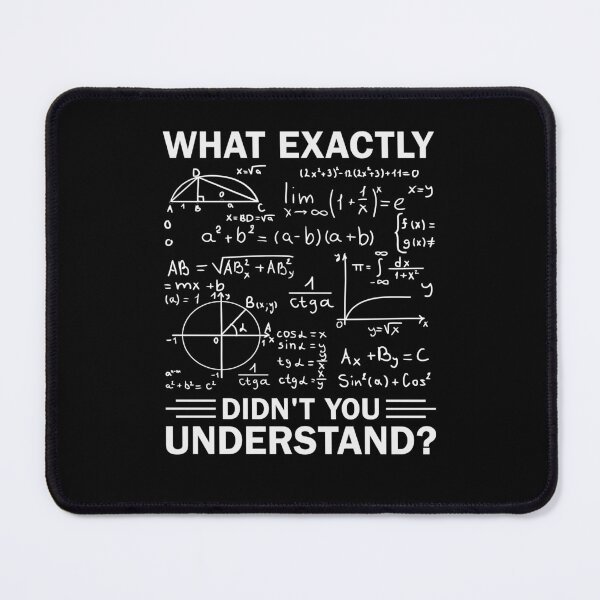 Item preview, What Exactly Didn't You Understand Funny Math Teacher designed and sold by decentwearstore.