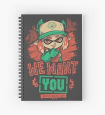 Cuaderno de espiral We Want You!