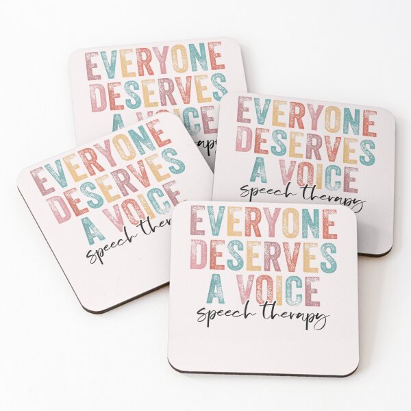 Item preview, Vintage Everyone Deserves Voice Speech Language Pathologist  designed and sold by LabordeIsrael45.