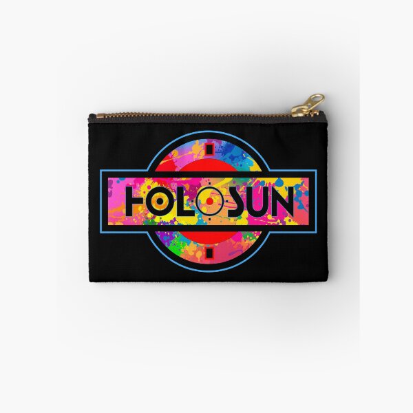 Item preview, Holosun Red Dot Scope Sight Badge Patch Logo - Retro Techno Paint Splatter designed and sold by Warhawk Designs.