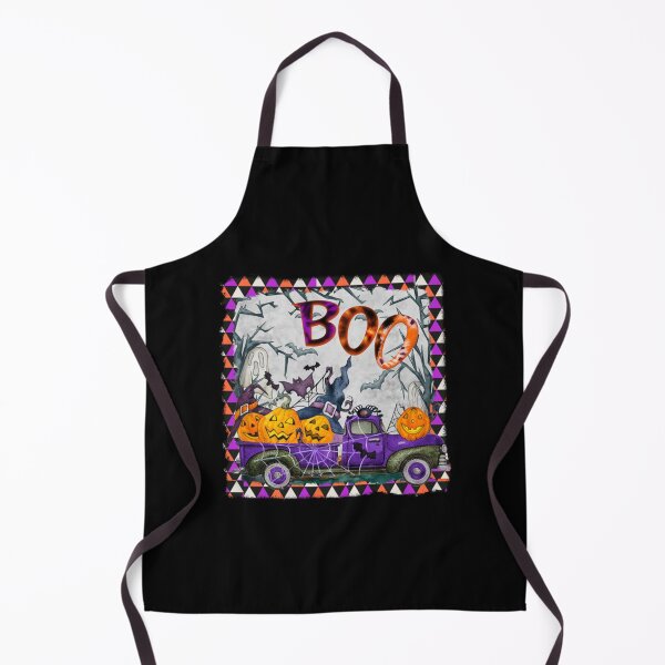 Item preview, Funny Halloween Boo Halloween Pumpkin Truck designed and sold by BufFord71.