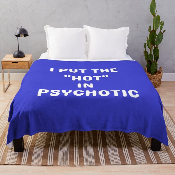 Item preview, "HOT" IN PSYCHOTIC, WHITE designed and sold by dogwoodandthyme.