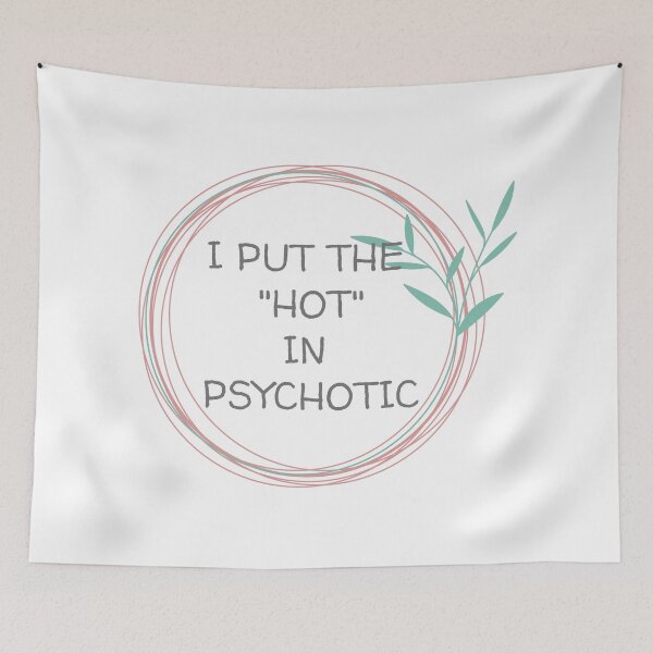 Item preview, "HOT" IN PSYCHOTIC, LEAF CIRCLE designed and sold by dogwoodandthyme.