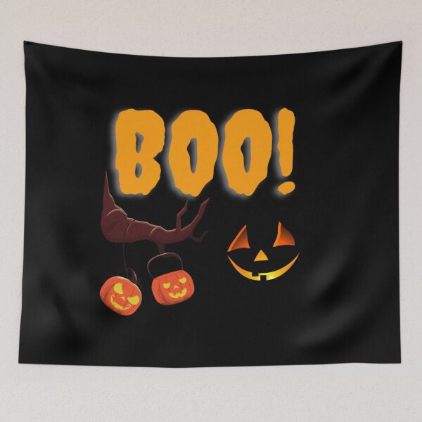 Item preview, Funny Halloween Boo Creepy Halloween Pumpkins designed and sold by BufFord71.