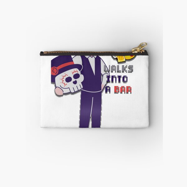 Item preview, a halooween scary guy walks into a bar designed and sold by yamer-merya.