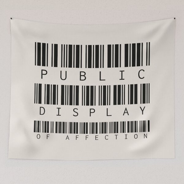 Item preview, Cool Barcode Style Public Display Of Affection designed and sold by TrulyEpoque.