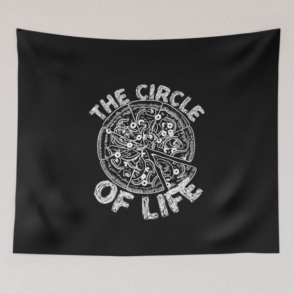 Item preview, Funny pizza - Circle of life designed and sold by laiwole.