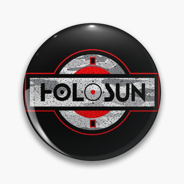 Item preview, Holosun Red Dot Scope Sight Badge Patch Logo - Camo Urban designed and sold by Warhawk Designs.