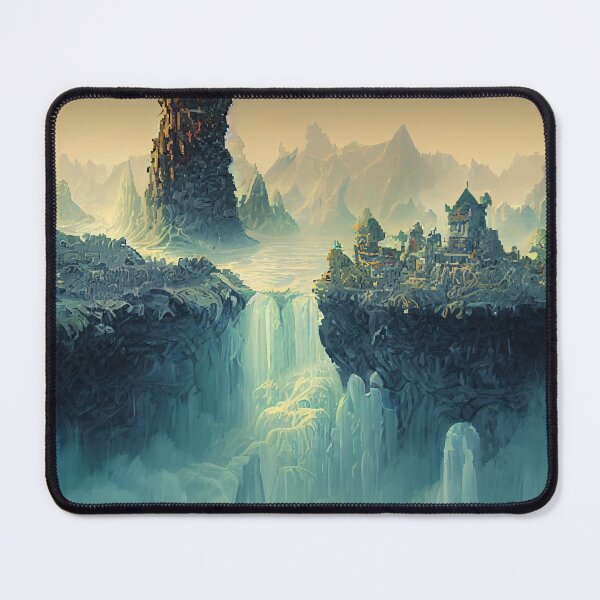 Aperçu de l'œuvre 16 bits - Distorsion de l'eau dure créée et vendue par FantasyAI.