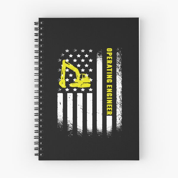 Item preview, Proud Operating Engineer Vintage American Flag designed and sold by decentwearstore.