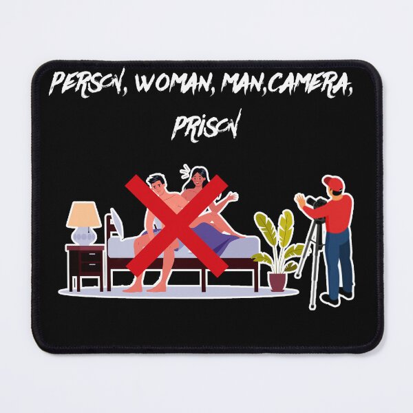 Item preview, person woman man camera prison designed and sold by Dosfried.