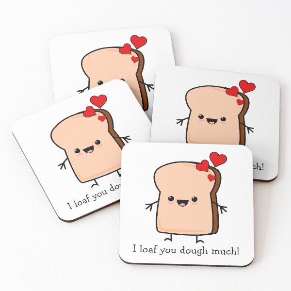 Item preview, I Loaf You Dough Much Toast Bread designed and sold by C-Katt.