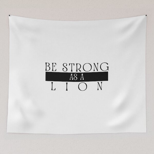 Item preview, BE STRONG AS A LION designed and sold by Rahke.