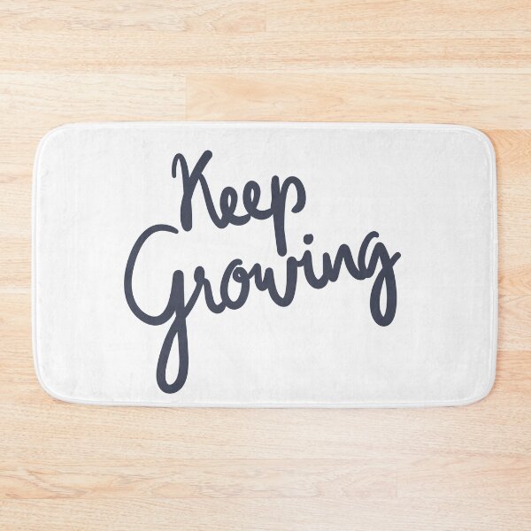 Item preview, Keep Growing Lettering design designed and sold by Khotekmei.