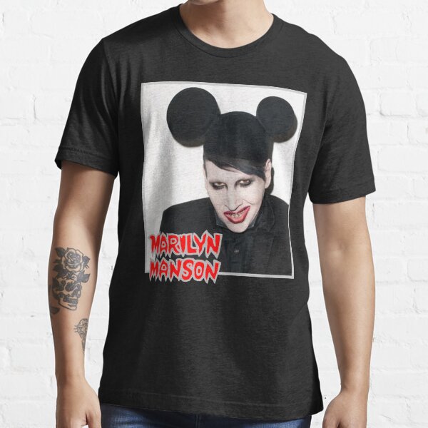 Marilyn manson t shirt redbubble Clearance
