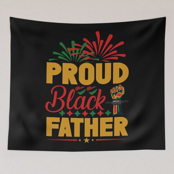 Item preview, Proud Black Father designed and sold by SYMEshop.