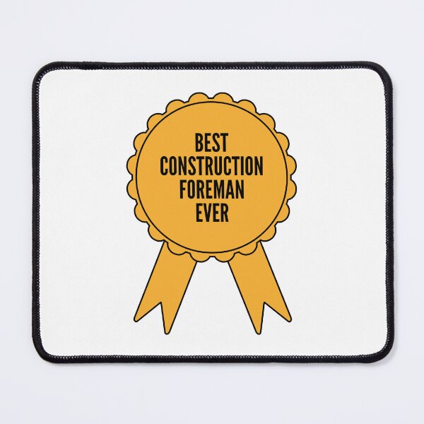 Item preview, Best Construction Foreman Ever Gold Medal Achievement designed and sold by SVPOD.