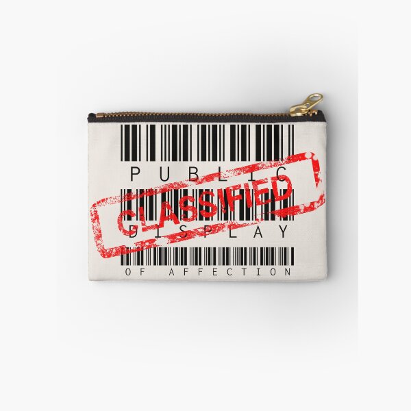 Item preview, Barcode Style Classified Public Display Of Affection designed and sold by TrulyEpoque.