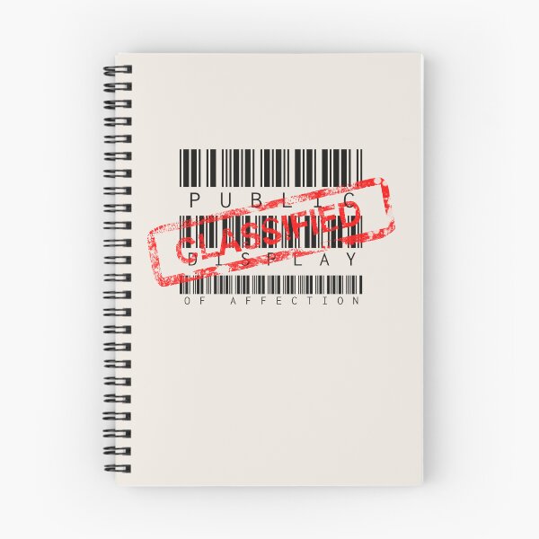 Item preview, Barcode Style Classified Public Display Of Affection designed and sold by TrulyEpoque.