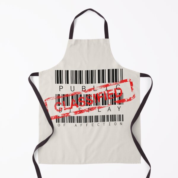 Item preview, Barcode Style Classified Public Display Of Affection designed and sold by TrulyEpoque.