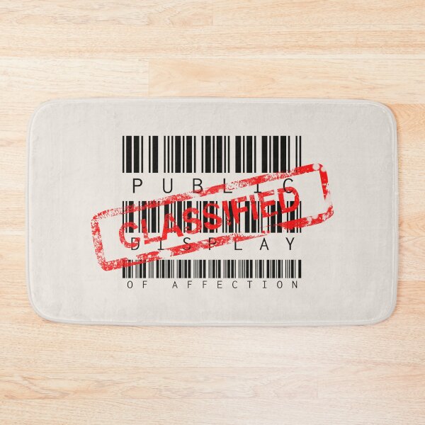 Item preview, Barcode Style Classified Public Display Of Affection designed and sold by TrulyEpoque.