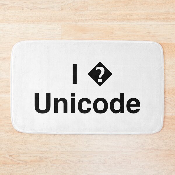 Item preview, I ? Unicode designed and sold by DotorEaon.