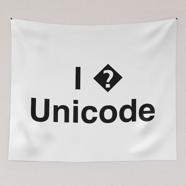Item preview, I ? Unicode designed and sold by DotorEaon.