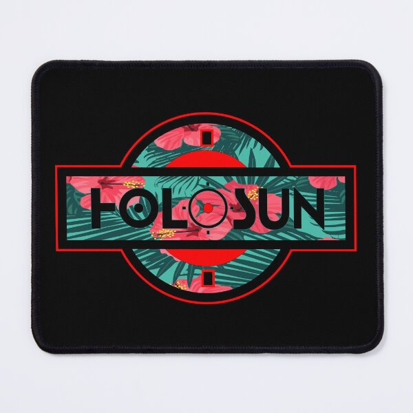 Item preview, Holosun Red Dot Scope Sight Badge Patch Logo - Tropical Hawaiian Magnum PI Aqua designed and sold by Warhawk Designs.