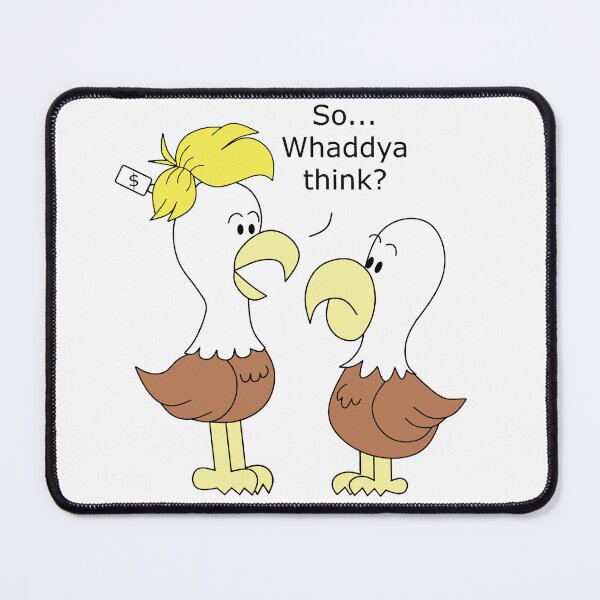 Item preview, Not So Bald Eagle designed and sold by keeks2174.