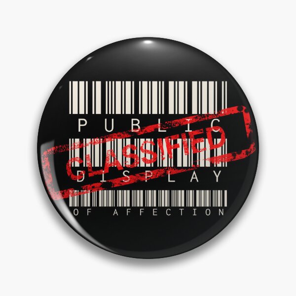 Item preview, Fun Barcode Style Classified Public Display Of Affection designed and sold by TrulyEpoque.