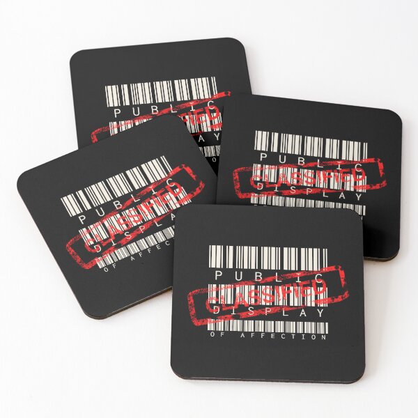 Item preview, Fun Barcode Style Classified Public Display Of Affection designed and sold by TrulyEpoque.