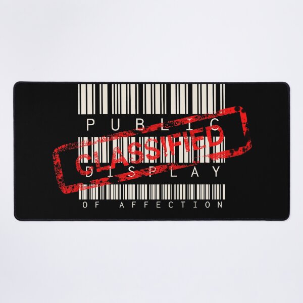 Item preview, Fun Barcode Style Classified Public Display Of Affection designed and sold by TrulyEpoque.