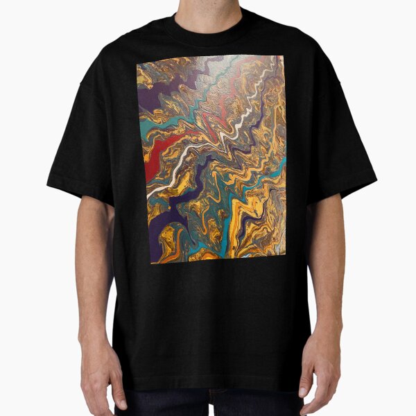 Abstract Art Oversized T-Shirt