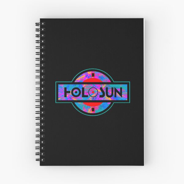 Item preview, Holosun Red Dot Scope Sight Badge Patch Logo - Neon Tropical Hawaiian Magnum PI designed and sold by Warhawk Designs.