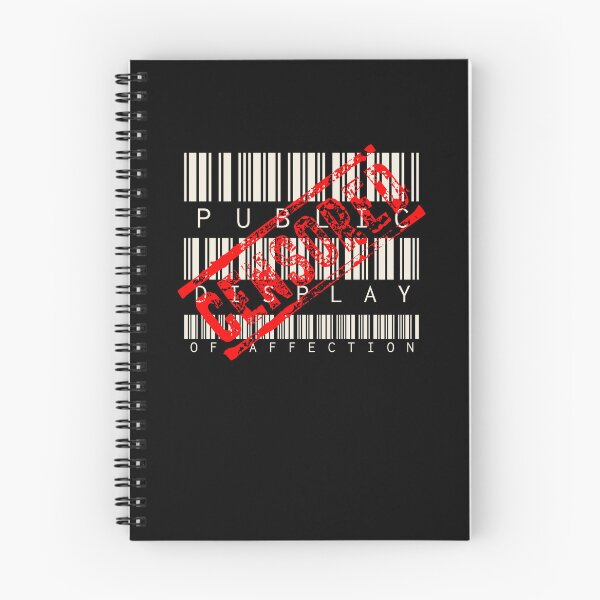 Item preview, Fun Barcode Style Censored Public Display Of Affection designed and sold by TrulyEpoque.