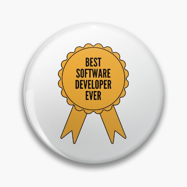 Item preview, Best Software Developer Ever Gold Medal Achievement designed and sold by SVPOD.