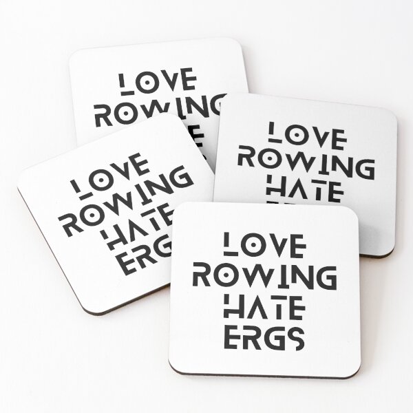 Item preview, Love Rowing Hate Ergs Funny Rowers Design designed and sold by byrne-ma.