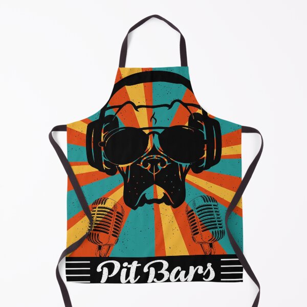 Item preview, Vintage Pitbull Rapper With Pit Bars Headphones designed and sold by Graphica Store.