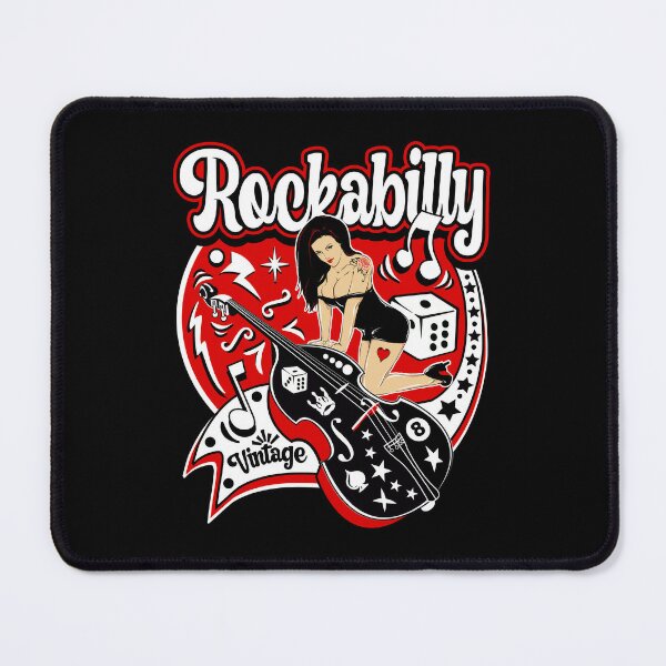 Rockabilly Pin Up Girl Sock Hop Rocker Vintage Classic Rock and Roll Music  | Postcard