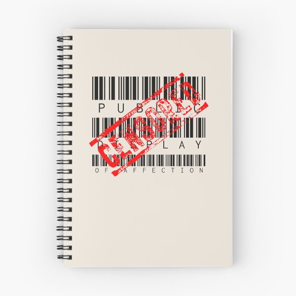 Item preview, Barcode Style Censored Public Display Of Affection designed and sold by TrulyEpoque.