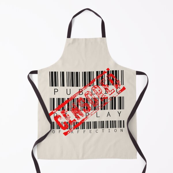 Item preview, Barcode Style Censored Public Display Of Affection designed and sold by TrulyEpoque.