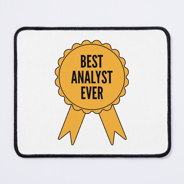 Item preview, Best Analyst Ever Gold Medal Achievement designed and sold by SVPOD.